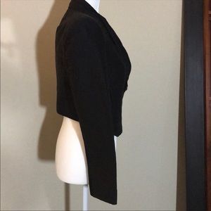 BCBGMaxAzria Cropped Moto Jacket / Blazer black